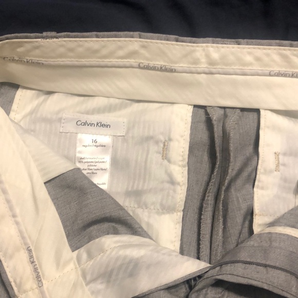 Pants Calvin Klein size 16  regular  for kid - Picture 2 of 5